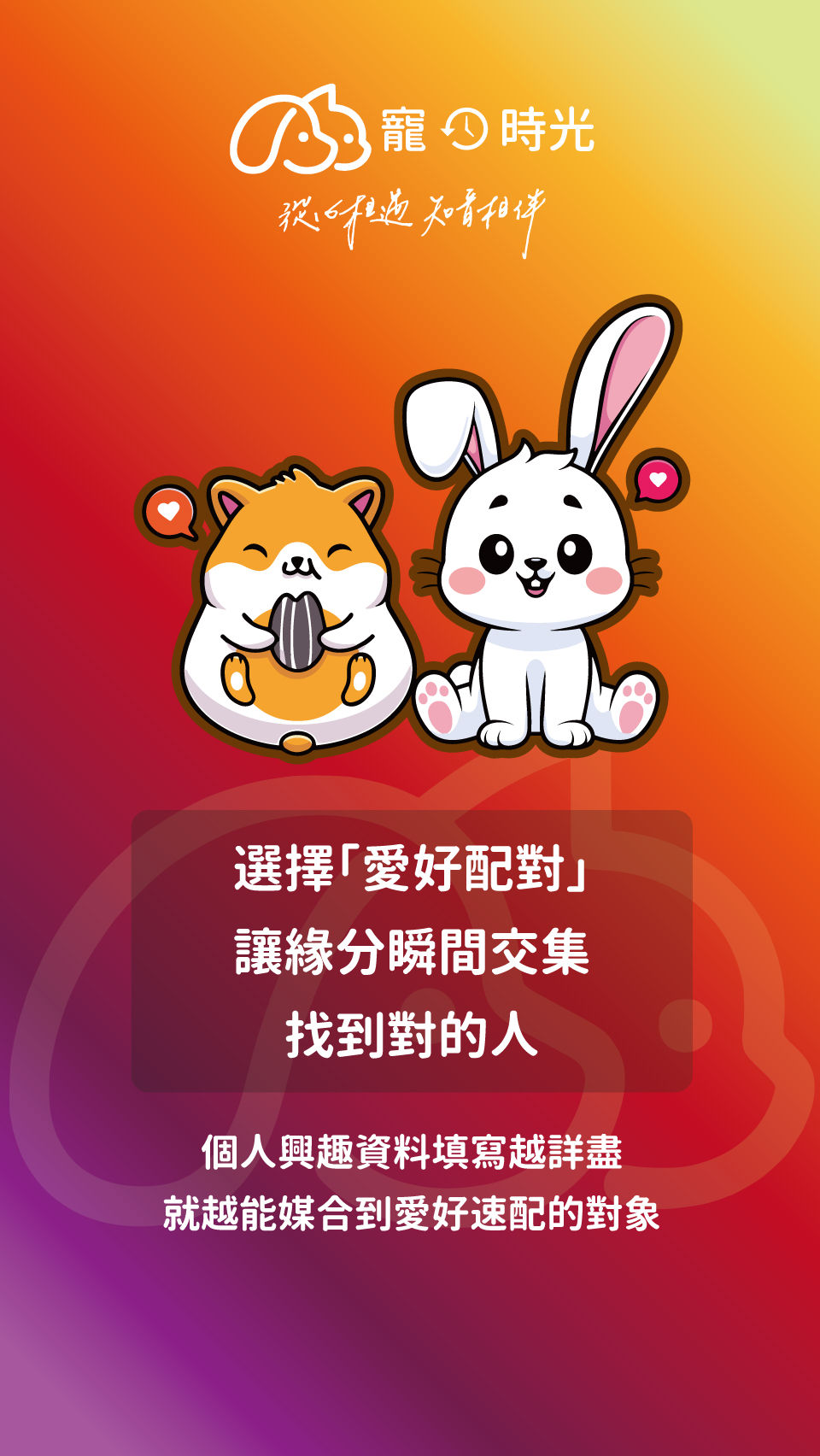 ▲▼寵時光,App,毛小孩,月老。（圖／寵時光App提供）
