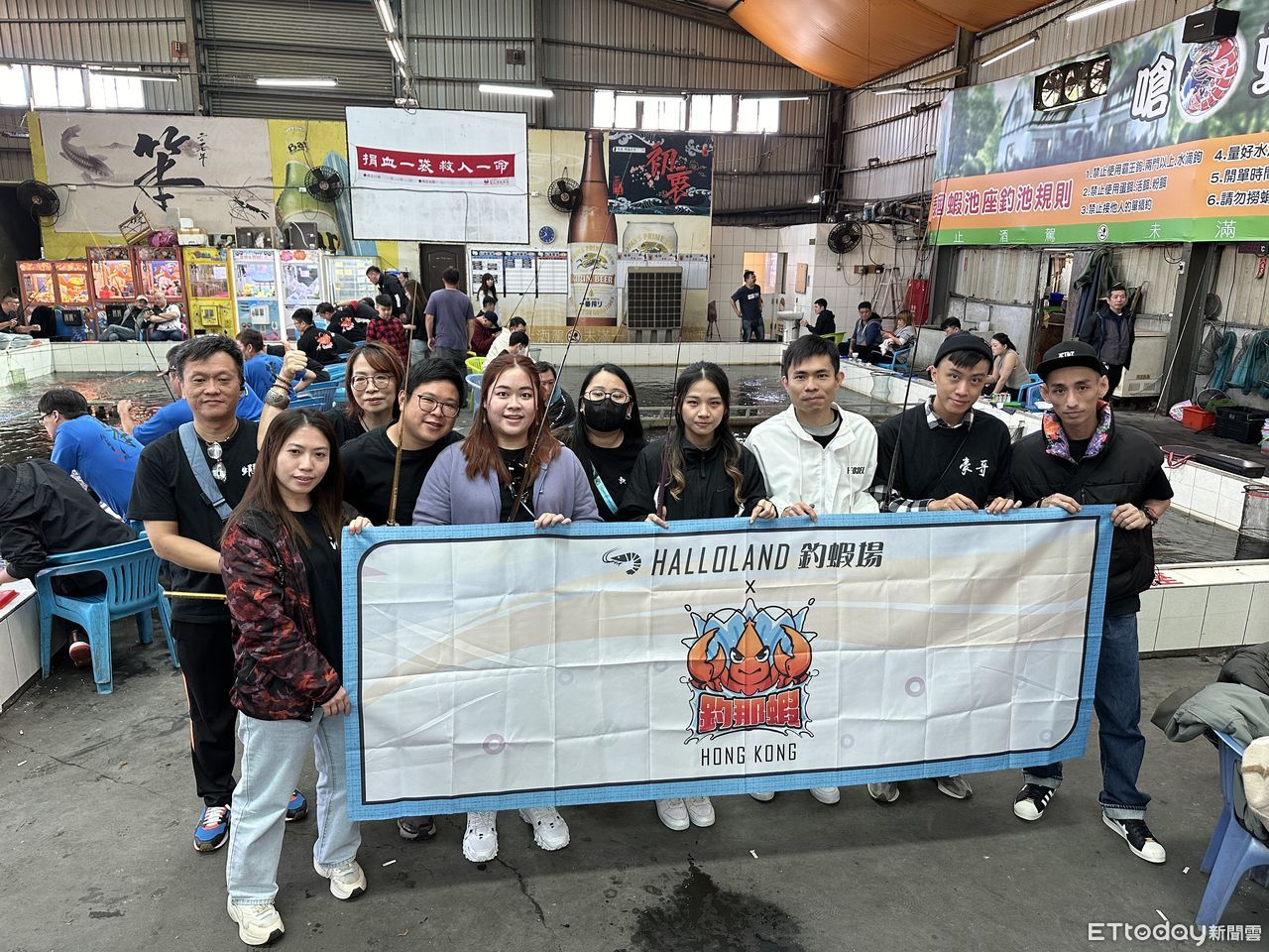 ▲▼香港人來台釣蝦（專題中心用）。（圖／記者林挺弘攝）