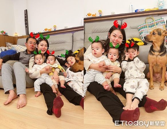 d7444798 ▲▼朋友小孩來寄宿!狗保母被包圍「1打4」 坐角落眼神失去靈魂。(圖/網友房曉仁授權提供)