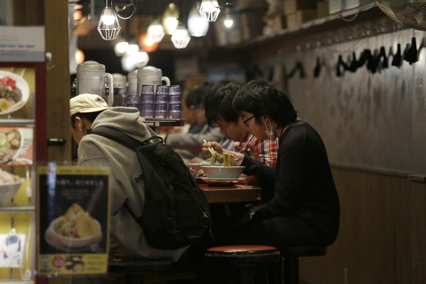 ▲日本,澀谷,拉麵店（圖／達志影像／美聯社）