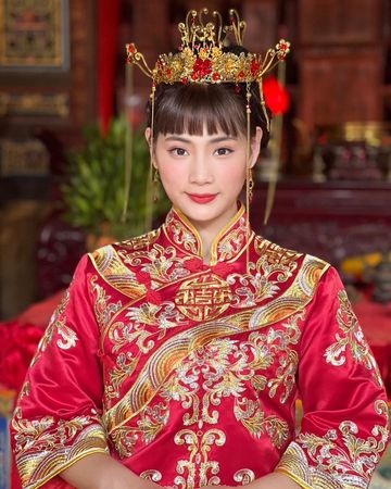 林宜禾扮相宜古宜今，圖為她參加《戲說台灣》演出。（翻攝自林宜禾IG）
