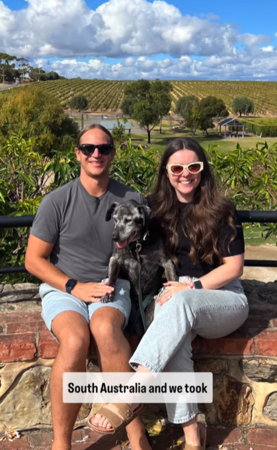 愛犬參加完婚禮離世。（圖／翻攝自IG@jamierossweddings）